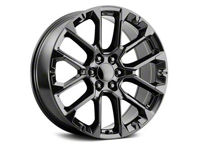 Voxx Replica SRV Style Gloss Black 6-Lug Wheel; 22x9; 28mm Offset (23-24 Canyon)