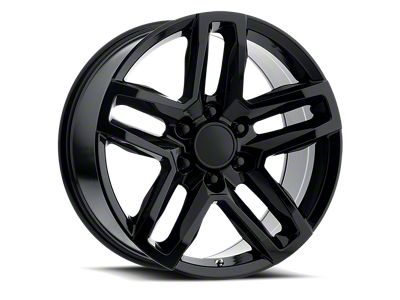 Voxx Replica Trail Boss Style Gloss Black Wheel; 22x9; 24mm Offset (23-24 Colorado)