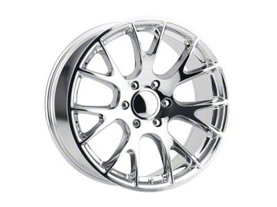 Hellcat Style Chrome 6-Lug Wheel; 20x9; 27mm Offset (19-25 RAM 1500)