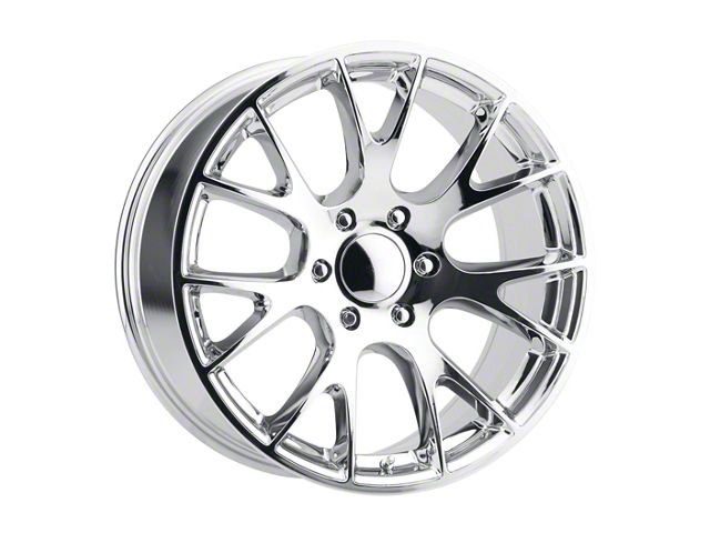 Voxx Replica Hellcat Style Chrome 5-Lug Wheel; 22x9; 18mm Offset (09-18 RAM 1500)