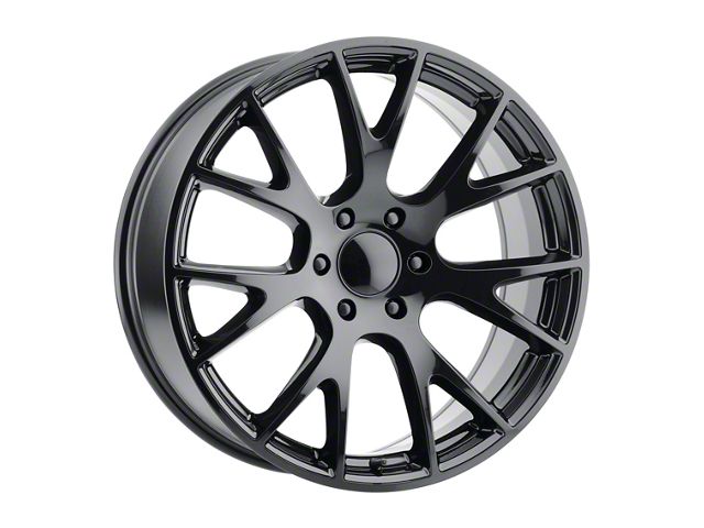 Voxx Replica Hellcat Style Gloss Black 5-Lug Wheel; 20x9; 18mm Offset (09-18 RAM 1500)