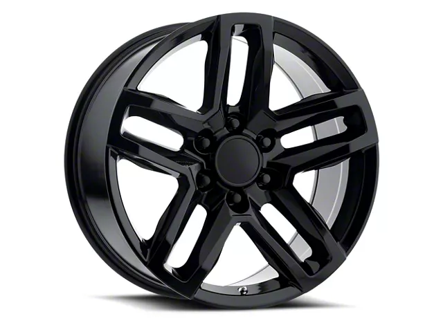 Voxx Replica Trail Boss Style Gloss Black 6-Lug Wheel; 20x9; 27mm Offset (19-24 Silverado 1500)