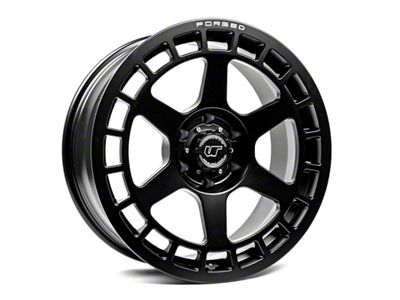 VR Forged D14 Matte Black 6-Lug Wheel; 20x8.5; 0mm Offset (24-25 Ranger)