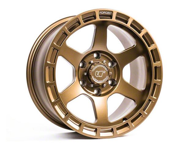 VR Forged D14 Satin Bronze 6-Lug Wheel; 17x8.5; 0mm Offset (19-23 Ranger)