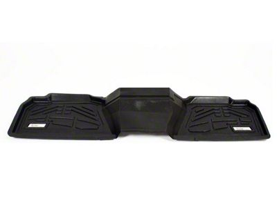 RedRock Sure-Fit Second Row Floor Liner; Black (15-19 Sierra 2500 HD Crew Cab)