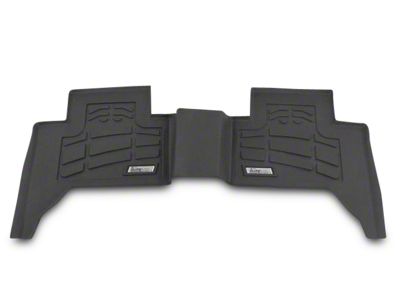 Wade Sure-Fit Second Row Floor Liner; Black (07-13 Sierra 1500 Extended Cab, Crew Cab)