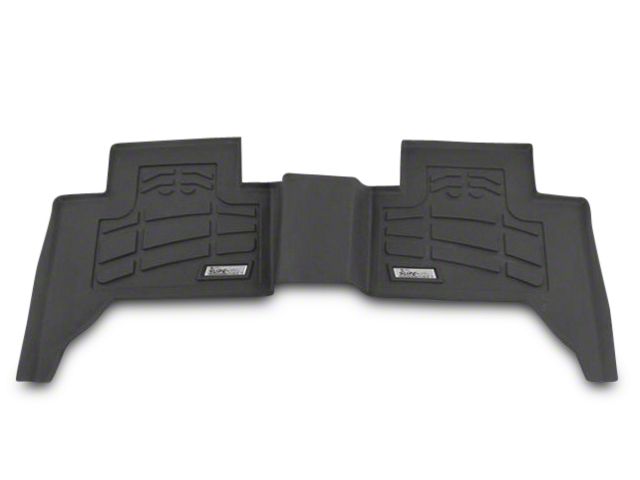 Wade Sure-Fit Second Row Floor Liner; Black (07-13 Sierra 1500 Extended Cab, Crew Cab)