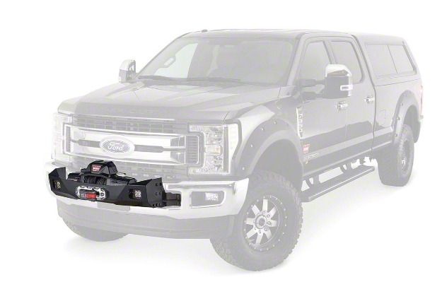 WARN F-150 Trans4mer Gen III Mid-Frame Carrier Kit; Black