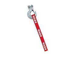 WARN Winch Hook Strap; Red 