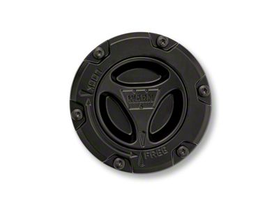 WARN Locking Hub; 35-Spline; Black (05-26 F-250 Super Duty)
