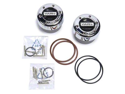 WARN Standard Manual Locking Hubs; 30-Spline (99-04 F-250 Super Duty)
