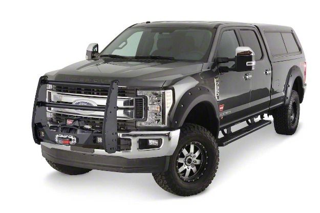 WARN RAM 2500 Trans4mer Gen III Center-Only Grille Guard; Black