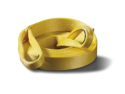 WARN 2-Inch x 8-Foot Tree Trunk Rigging Strap; Yellow