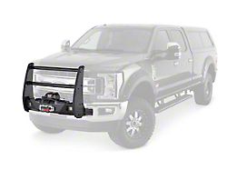 WARN Trans4mer Gen III Center-Only Grille Guard; Black (19-26 Sierra 1500)