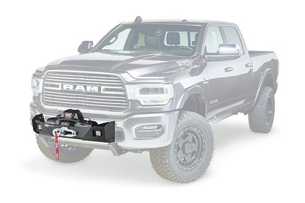 WARN Silverado 2500 Trans4mer Gen III Mid-Frame Carrier Kit; Black