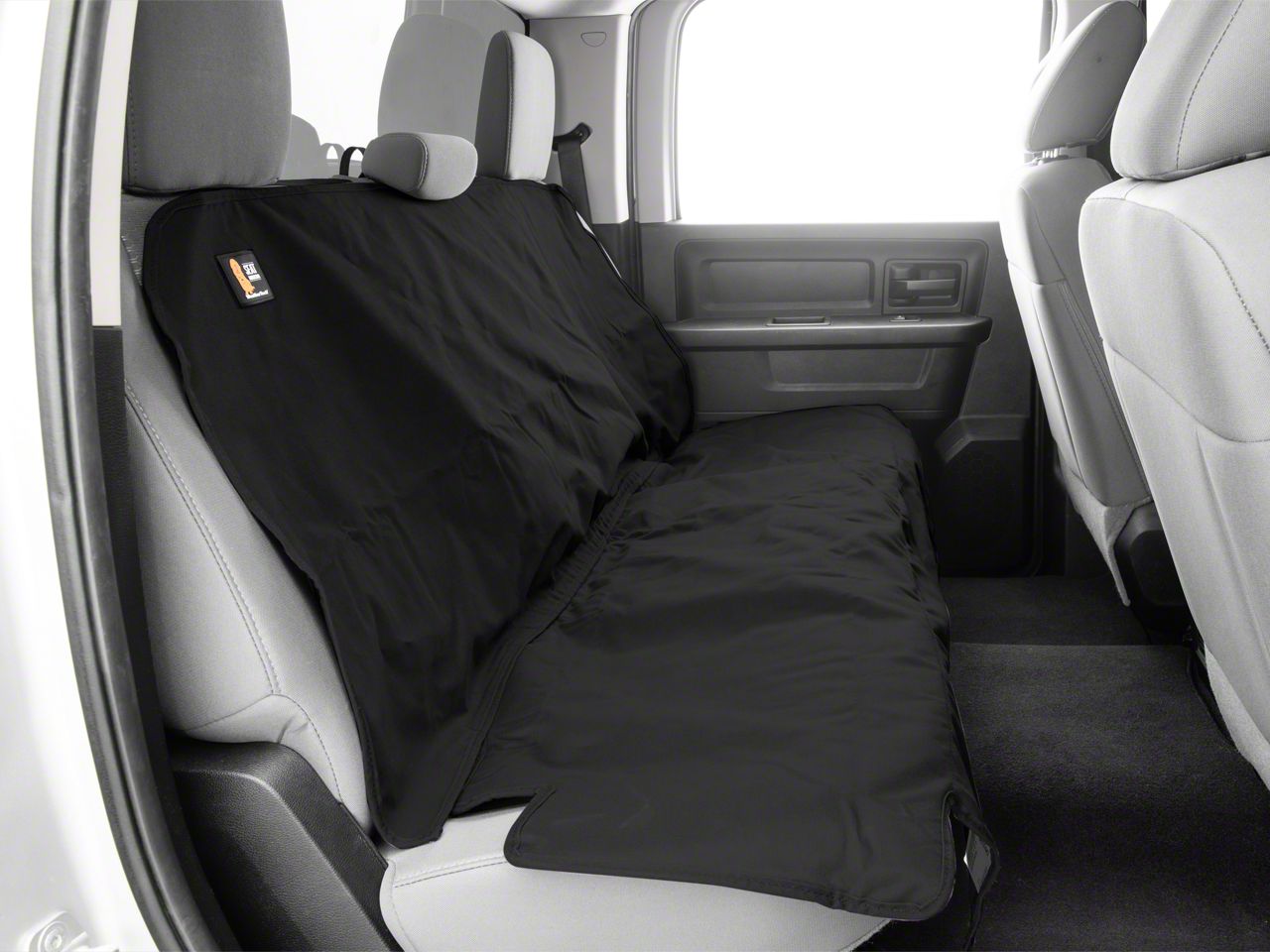 Weathertech RAM 1500 Second Row Seat Protector Black DE2020CH 09 18 RAM 1500 Quad Cab