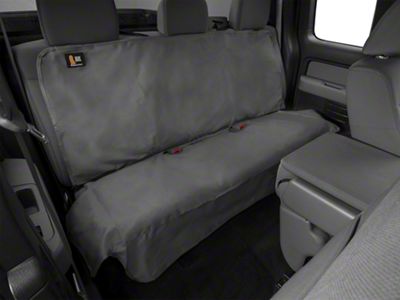 Weathertech Second Row Seat Protector; Charcoal (09-25 F-150 SuperCrew)