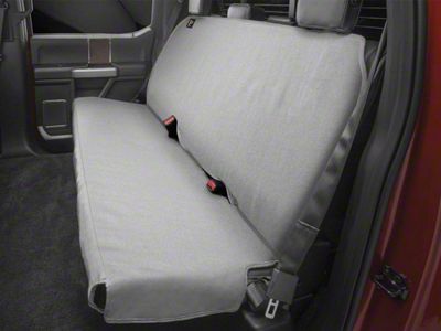 Weathertech Second Row Seat Protector; Gray (09-24 RAM 1500 Crew Cab)