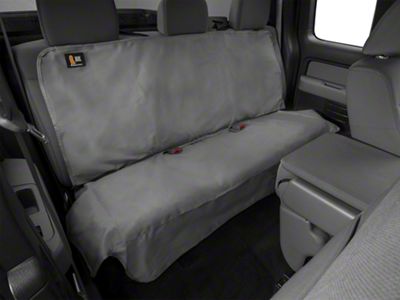Weathertech Second Row Seat Protector; Gray (09-25 F-150 SuperCrew)