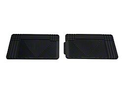 Weathertech All-Weather Rear Rubber Floor Mats; Black (97-08 F-150 SuperCab, SuperCrew)