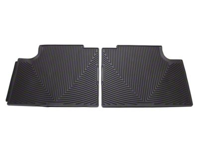 Weathertech All-Weather Rear Rubber Floor Mats; Cocoa (15-25 F-150 SuperCab, SuperCrew)