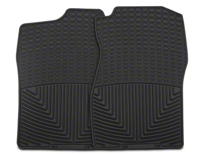 Weathertech All-Weather Front Rubber Floor Mats; Black (07-13 Silverado 1500)