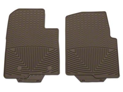 Weathertech All-Weather Front Rubber Floor Mats; Tan (09-14 F-150)