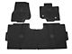 Weathertech All-Weather Front and Rear Rubber Floor Mats; Black (15-24 F-150 SuperCab, SuperCrew)