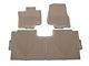 Weathertech All-Weather Front and Rear Rubber Floor Mats; Tan (15-24 F-150 SuperCab, SuperCrew)
