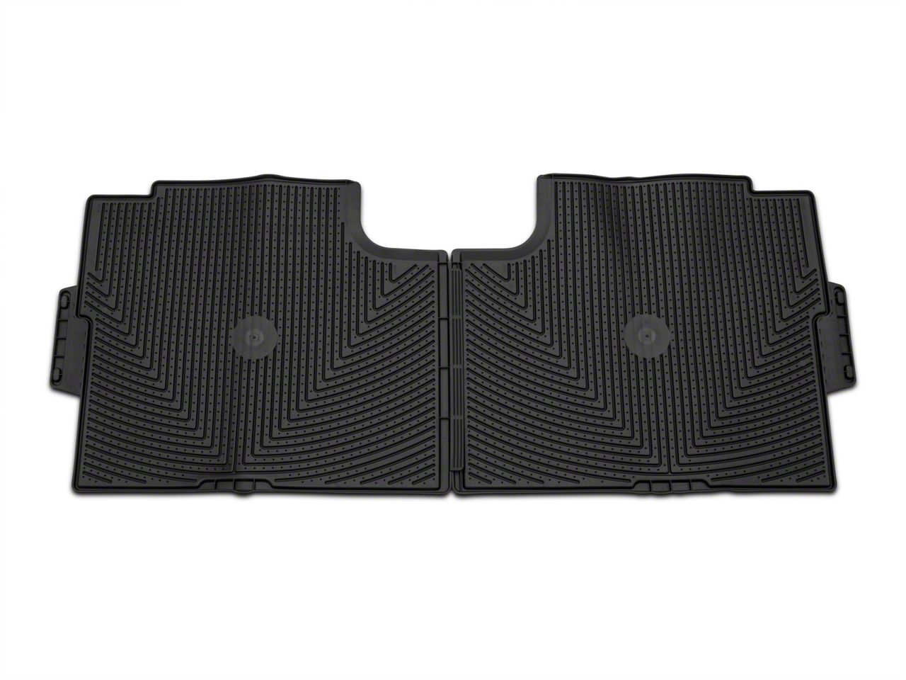WeatherTech ® W256 - All-Weather 2nd Row Black Floor Mats