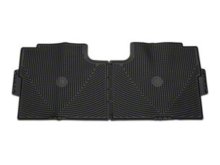 WeatherTech ® W256 - All-Weather 2nd Row Black Floor Mats WeatherTech ® W256 - All-Weather 2nd Row Black Floor Mats