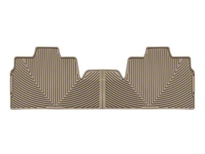 Weathertech All-Weather Rear Rubber Floor Mats; Tan (09-14 F-150 SuperCab, SuperCrew)