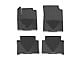 Weathertech All-Weather Front and Rear Rubber Floor Mats; Black (15-22 Canyon Crew Cab)