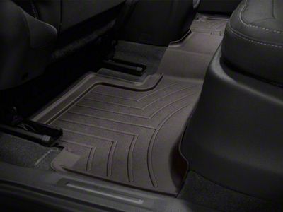 Weathertech DigitalFit Rear Floor Liners; Cocoa (15-22 Canyon Extended Cab)