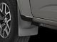 Weathertech No-Drill Mud Flaps; Front; Black (15-22 Canyon w/o Factory Fender Flares)