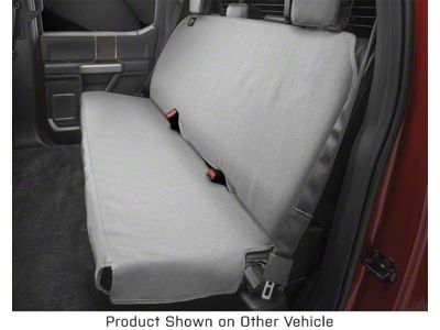 Weathertech Second Row Seat Protector; Gray (15-22 Canyon Crew Cab)