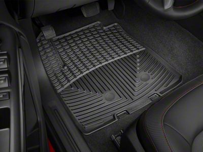 Weathertech All-Weather Front Rubber Floor Mats; Black (15-22 Colorado)