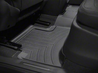 Weathertech DigitalFit Rear Floor Liners; Black (15-22 Colorado Extended Cab)