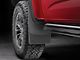 Weathertech No-Drill Mud Flaps; Front; Black (17-22 Colorado ZR2, Excluding Bison)