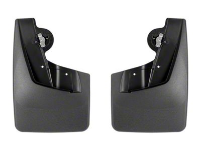 Weathertech No-Drill Mud Flaps; Front; Black (23-25 Colorado Trail Boss, ZR2)