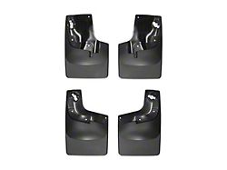 Weathertech No-Drill Mud Flaps; Front and Rear; Black (15-22 Colorado w/o Factory Fender Flares, Excluding ZR2)