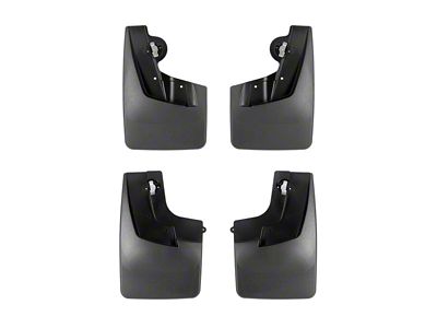 Weathertech No-Drill Mud Flaps; Front and Rear; Black (23-25 Colorado Trail Boss, ZR2)