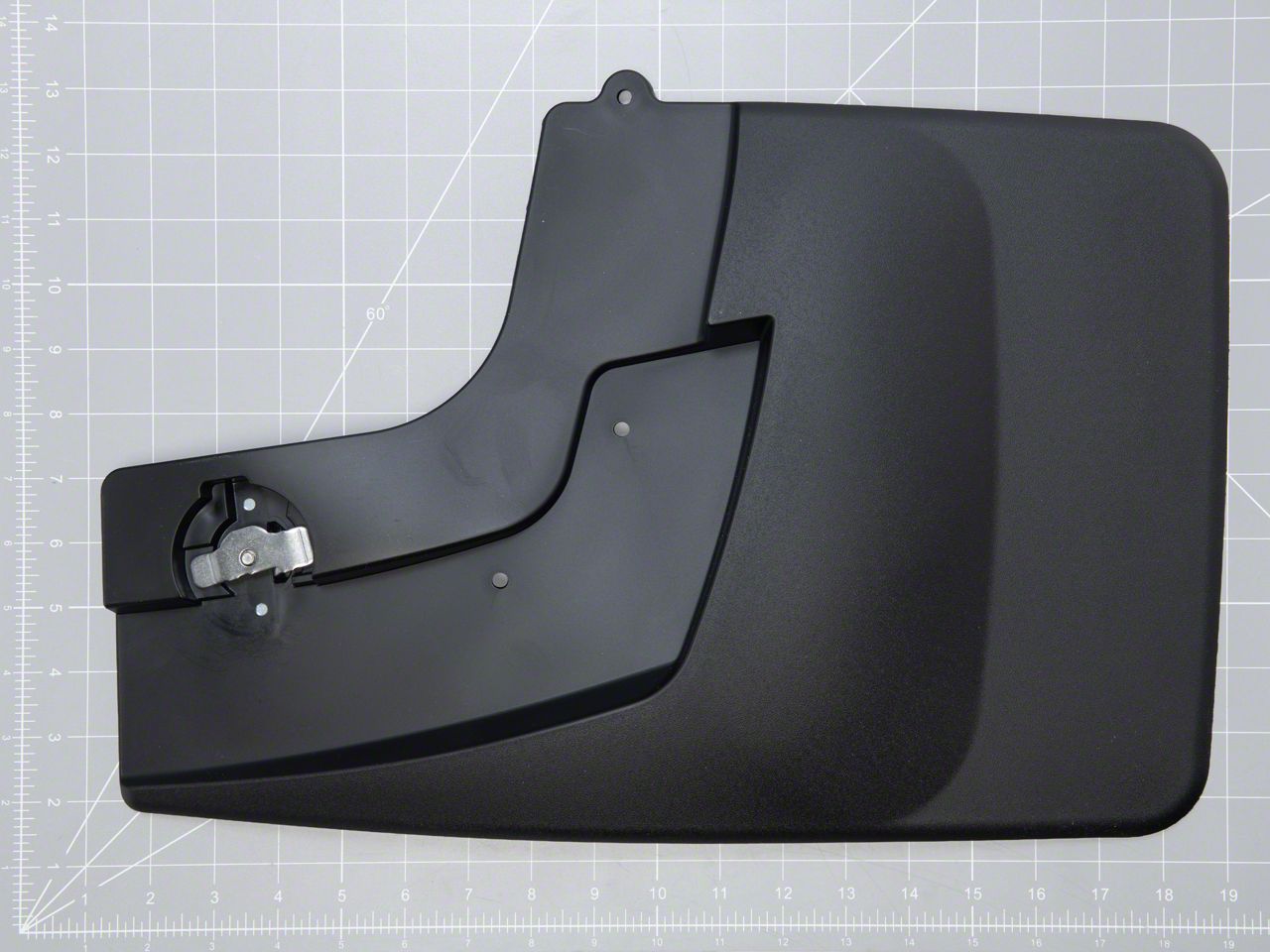 ᵕ̈*  Weathertech Colorado No-Drill Mud Flaps; Front and Rear; Black