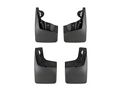 Weathertech No-Drill Mud Flaps; Front and Rear; Black (23-25 Colorado w/ OE Fender Flares)