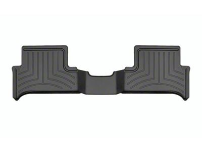 Weathertech Rear Floor Liner HP; Black (15-22 Colorado Extended Cab)