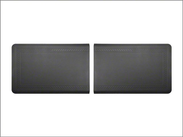 Weathertech 24-Inch x 36-Inch ComfortMat Connect End Mats; Bordered