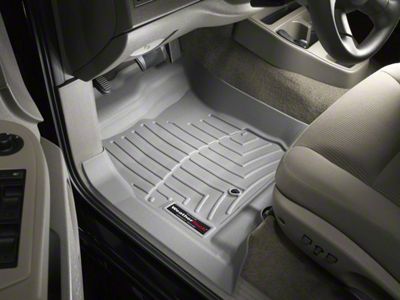 Weathertech DigitalFit Front Floor Liners; Gray (05-11 Dakota)