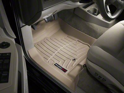 Weathertech DigitalFit Front Floor Liners; Tan (05-11 Dakota)