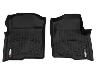 Weathertech DigitalFit Front Floor Liners; Black (09-14 F-150)