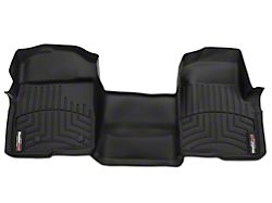 Weathertech DigitalFit Front Over the Hump Floor Liner; Black (09-14 F-150 SuperCab, SuperCrew)